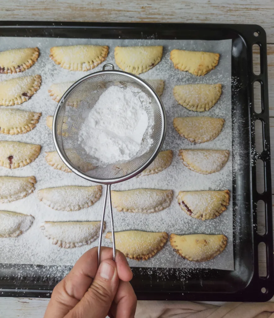 baked empanada cookies