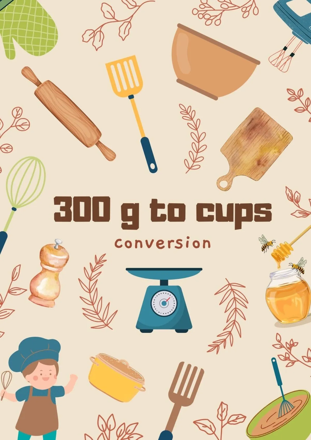 300 grams to cups conversion
