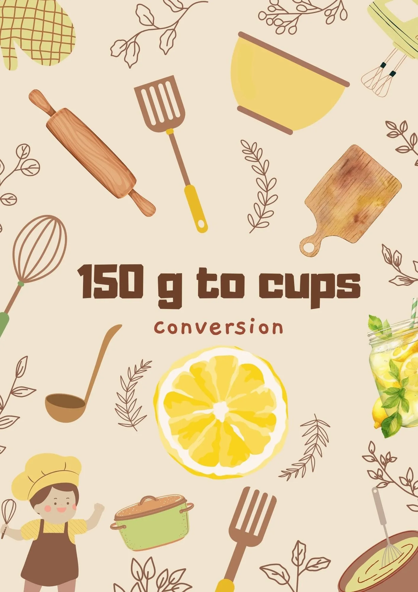 150 grams to cups