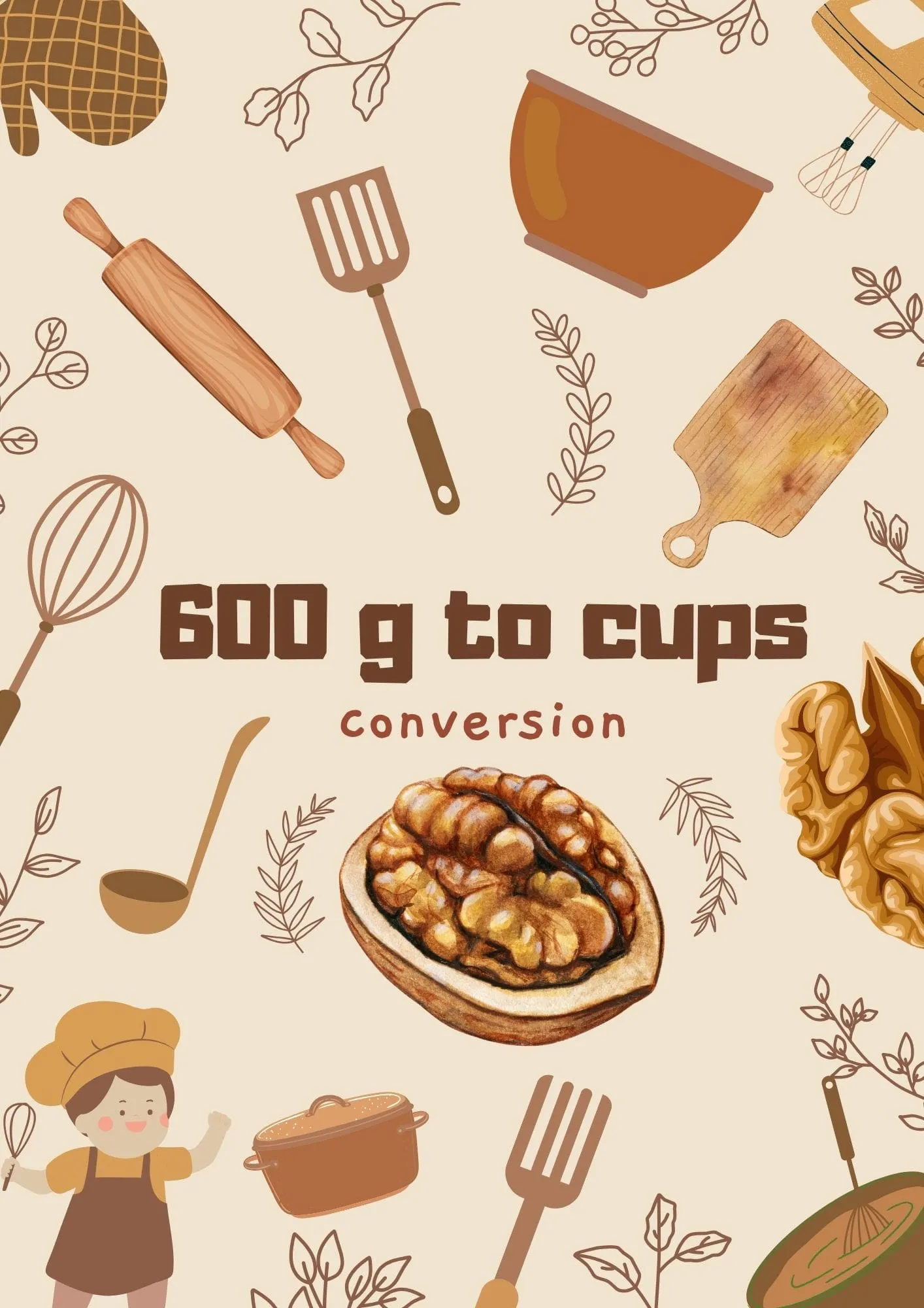 600 grams to cups image