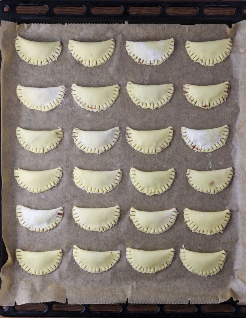 How to place the cookies on the baking sheet just enough apart so they bake golden and crispy